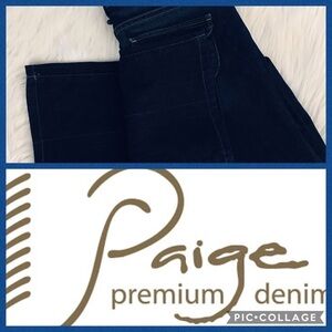 PAIGE Dark Blue Women Jeans